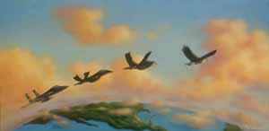 Fly Like an Eagle by Jim Warren Wyland Galleries