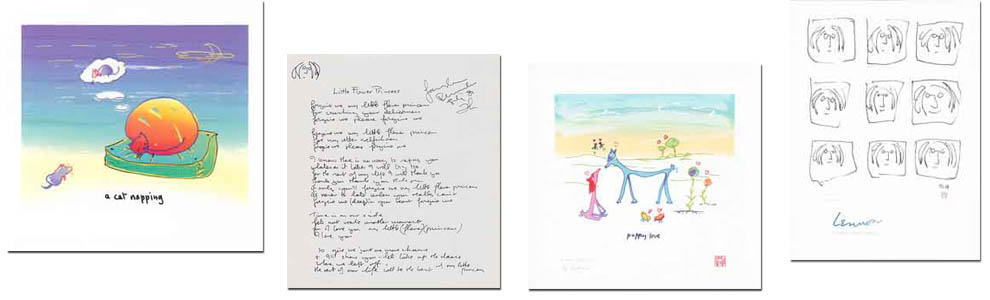 John Lennon art for sale at Wyland Galleries