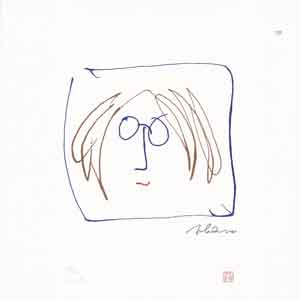 Self Portrait by John Lennon at Wyland Gallery Sarasota