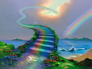 Over the Rainbow by Jim Warren Wyland Galleries
