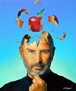 Steve Jobs Brainstorming by Jim Warren Wyland Galleries