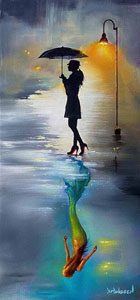 Mystery Woman by Jim Warren Wyland Galleries