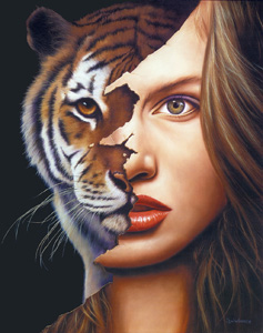 Tiger Within by Jim Warren Wyland Galleries