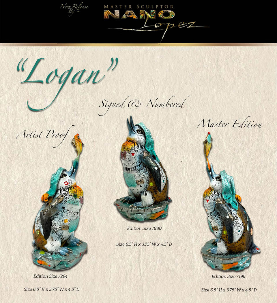 Logan by Nano Lopez release copy Wyland Galleries