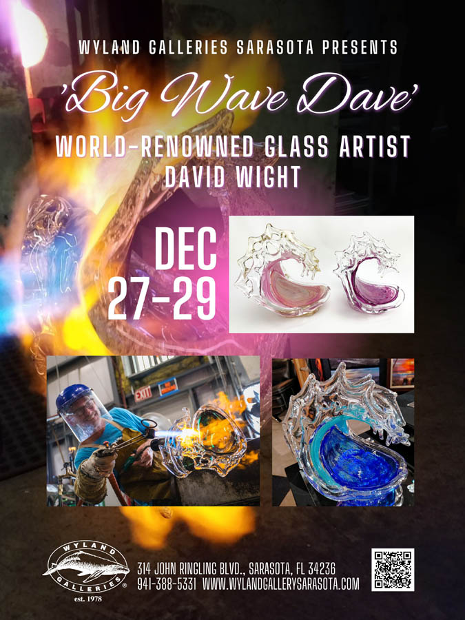 David Wight Art Show at Wyland Galleries Sarasota DEC 27-29, 2024