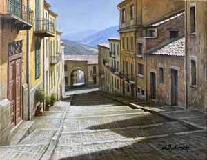 SICILIAN STREET by Alexei Butirskiy at Wyland Galleries