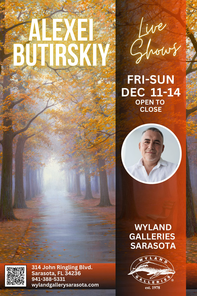 Alexei Butriskiy art show at Wyland Galleries Sarasota