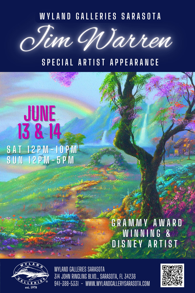 Jim Warren art show at Wyland Galleries Sarasota