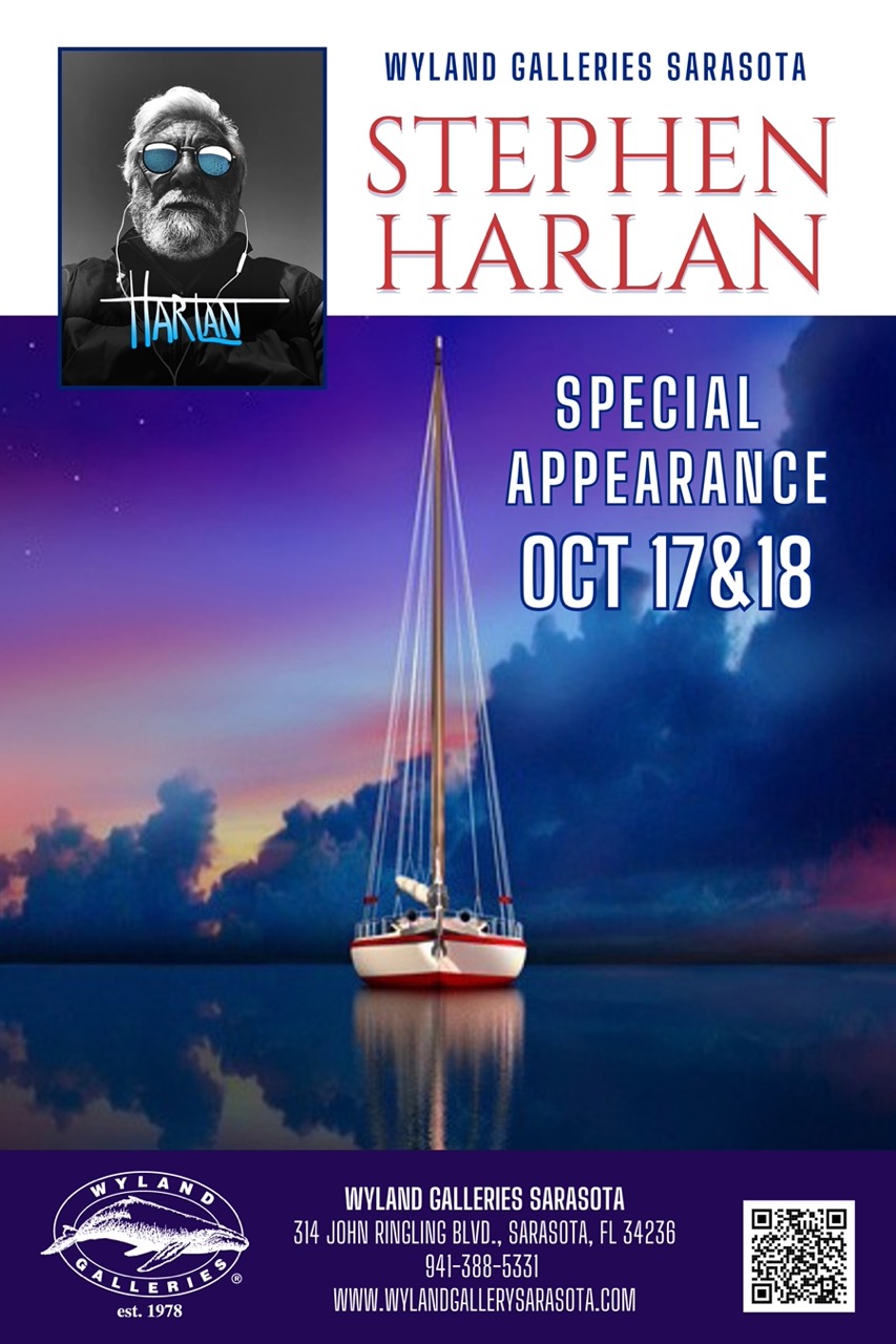 STEPHEN HARLAN ART SHOW OCTOBER 17-18, 2026